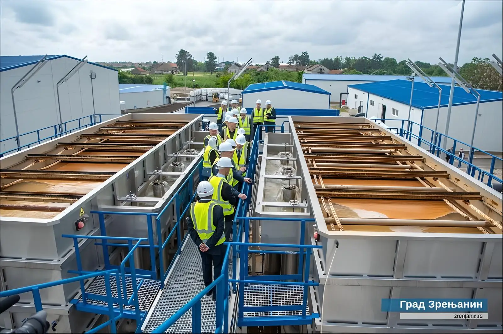 Izgradnja postrojenja za procesnu vodu u Zrenjaninu, Resa Gradnja